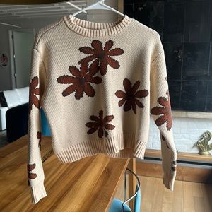 L.A. Hearts XS Flower-print Sweater